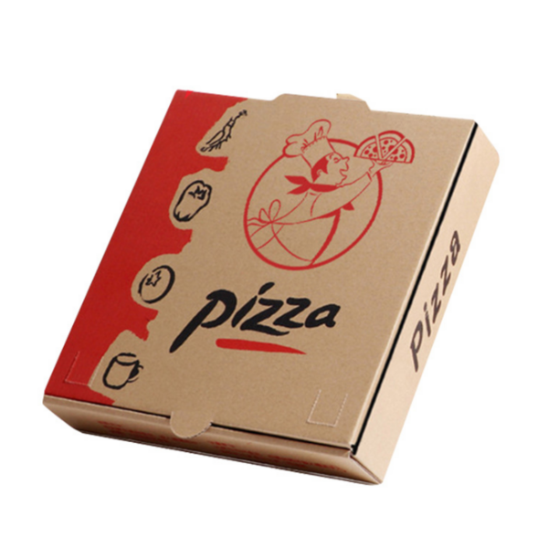 Caja de embalaje de pizza personalizada al por mayor caja de cartón 6 8 10 12 14 18 pulgadas caja de pizza
