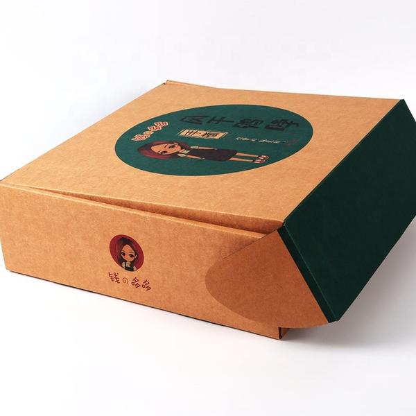 Venta al por mayor, embalaje personalizado de alta calidad, caja de papel kraft, caja de regalo, caja de cartón para alimentos