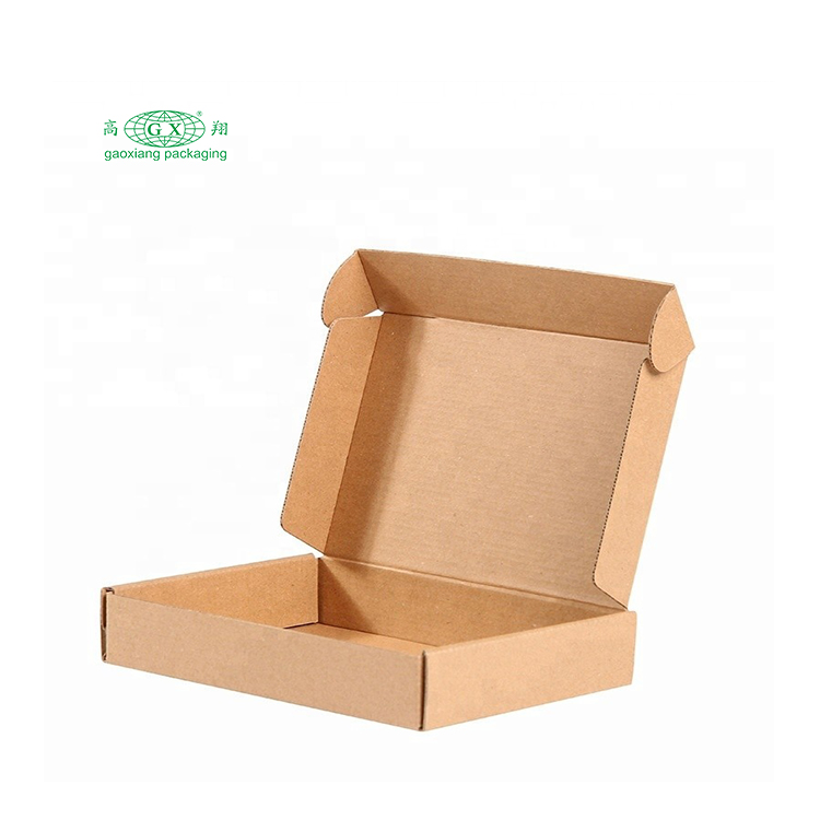 Caja de embalaje corrugado de papel reciclado personalizado por el fabricante, cajas de envío plegables con logotipo
