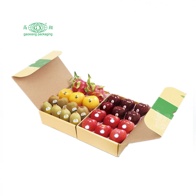 Cajas de embalaje de frutas de cartón corrugado personalizadas