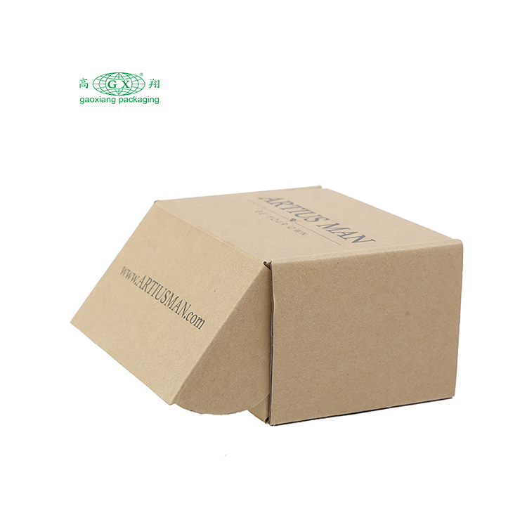 Cajas de envío personalizadas, cajas de embalaje recicladas impresas para correo de papel corrugado
