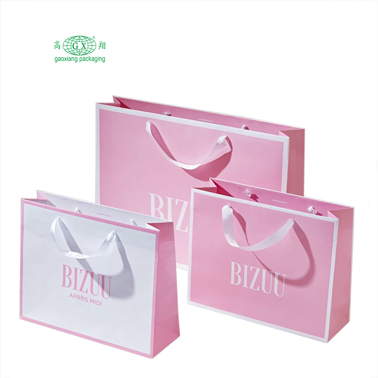 Proveedor de China, bolsas de embalaje de papel personalizadas de fábrica personalizadas con logotipo, logotipo de bolsa de papel